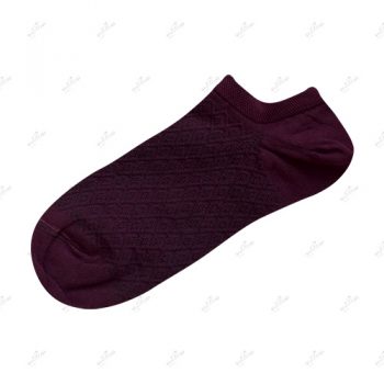 جوراب زنانه زیرقوزکی بافت لوزی